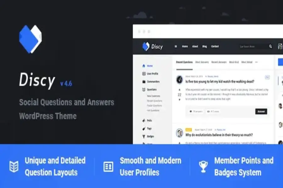 Free Download Discy Theme